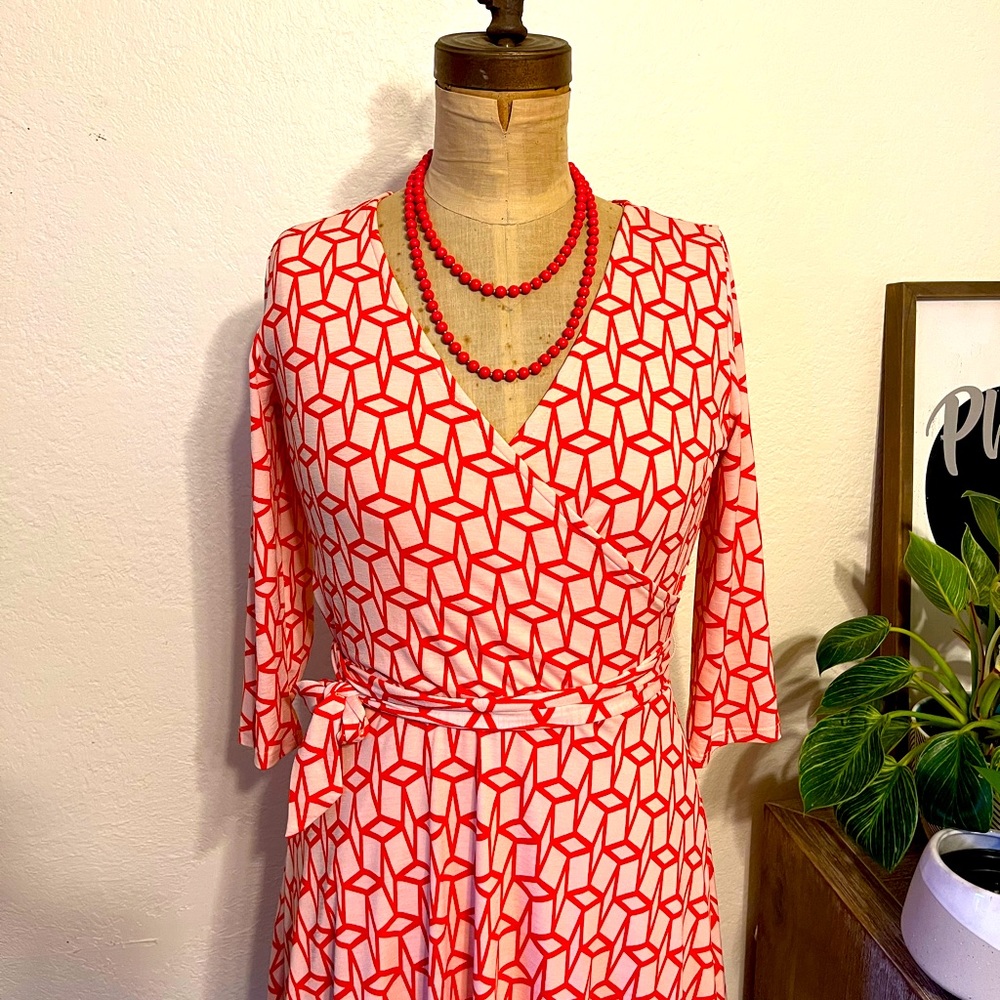 41 Hawthorn Renesmee Jersey Faux Wrap Dress